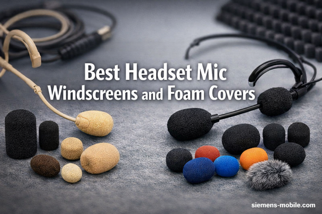Best Headset Mic Windscreens and Foam Covers