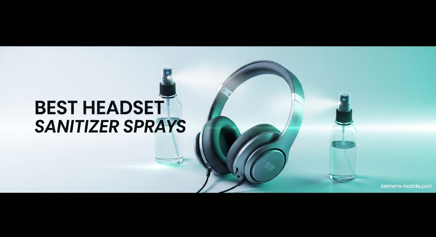 Best Headset Sanitizer Sprays