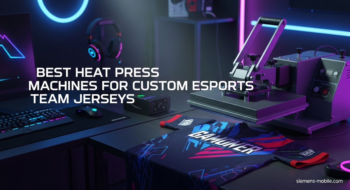 Best Heat Press Machines for Custom Esports Team Jerseys