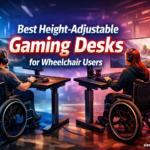 Best Height-Adjustable Gaming Desks for Wheelchair Users