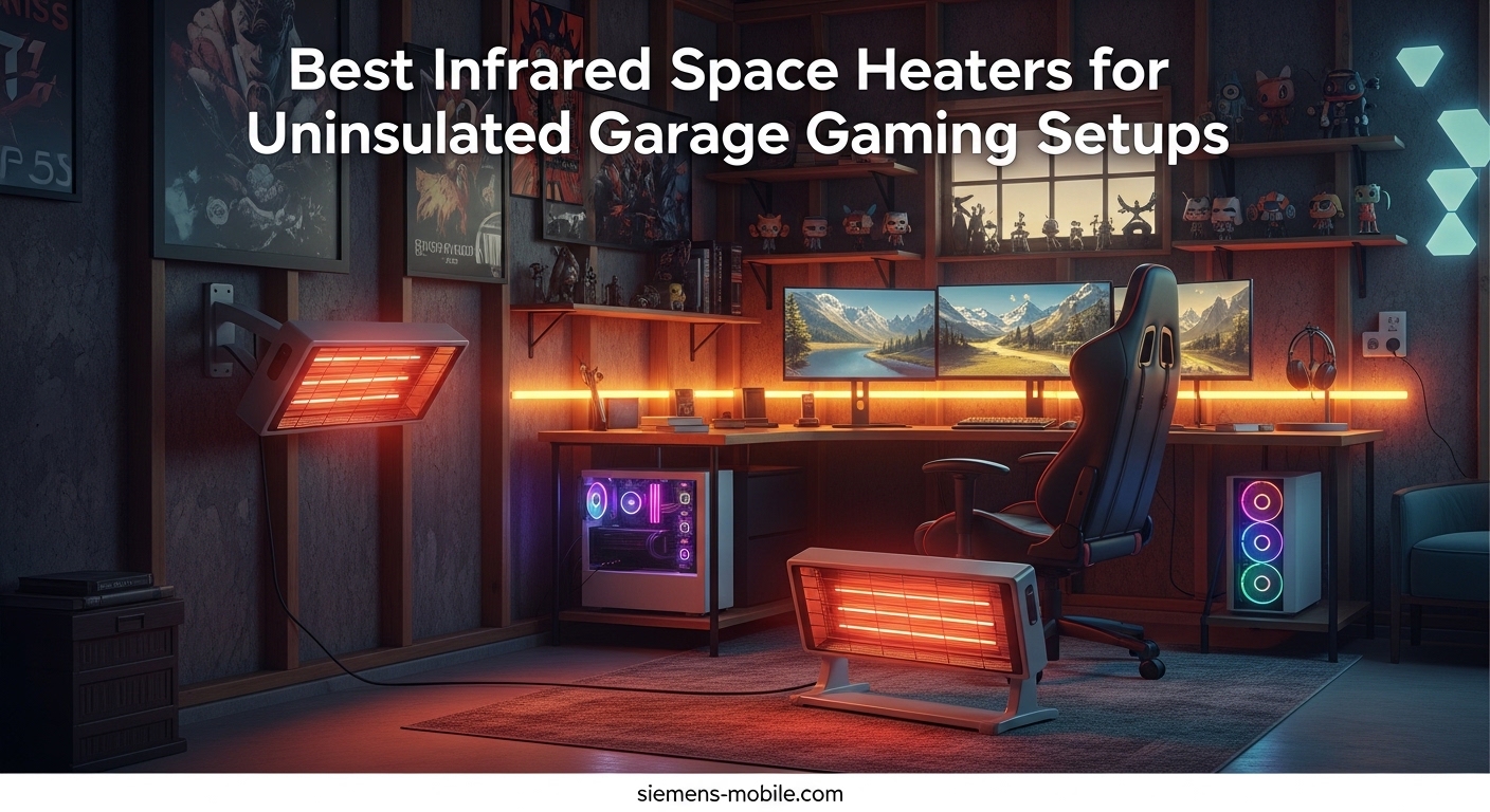 Best Infrared Space Heaters for Uninsulated Garage Gaming Setups