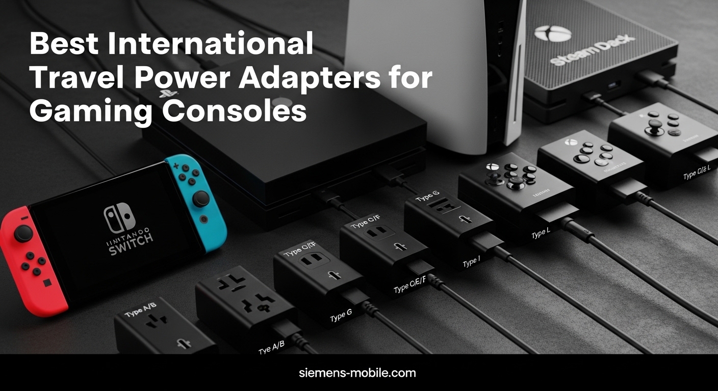 Best International Travel Power Adapters for Gaming Consoles