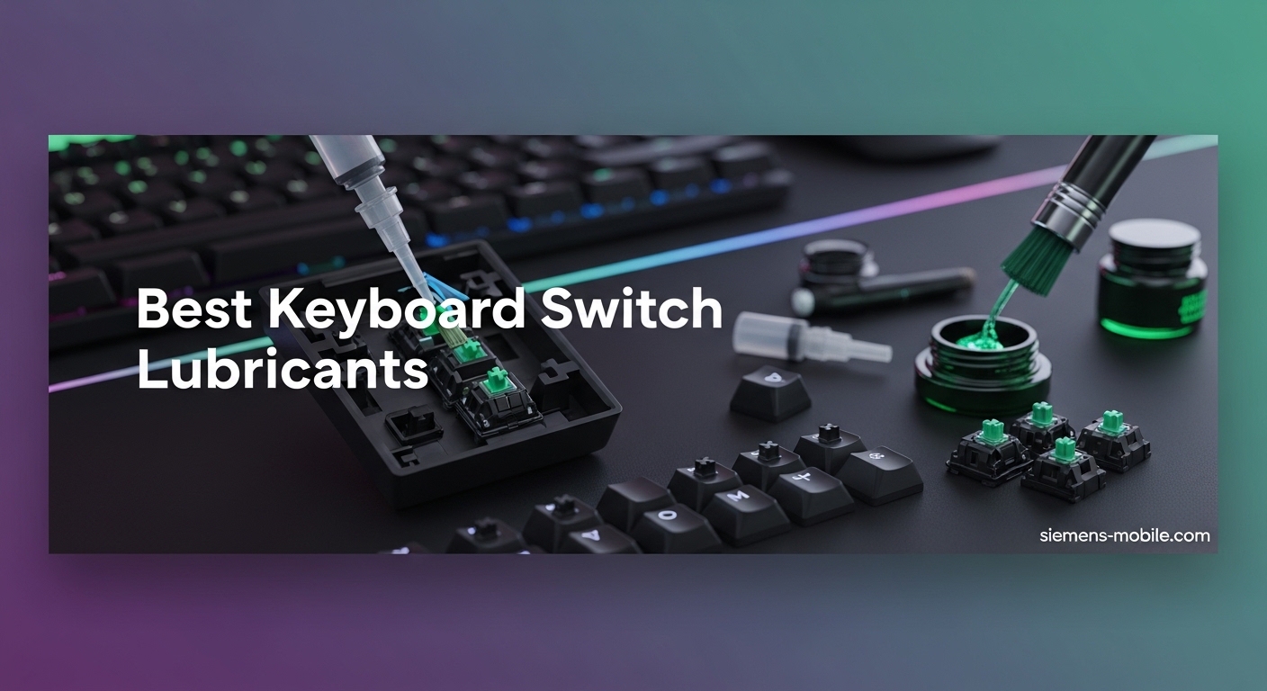Best Keyboard Switch Lubricants