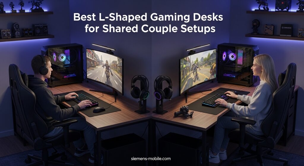 Best L-Shaped Gaming Desks for Shared Couple Setups