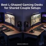 Best L-Shaped Gaming Desks for Shared Couple Setups