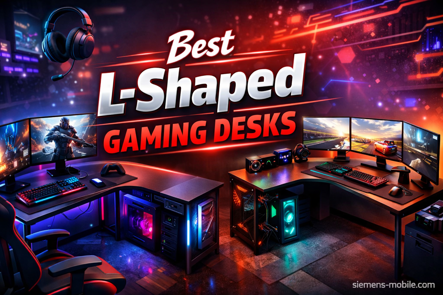 Best L-Shaped Gaming Desks