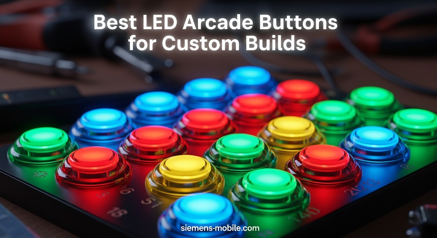 Best LED Arcade Buttons for Custom Builds