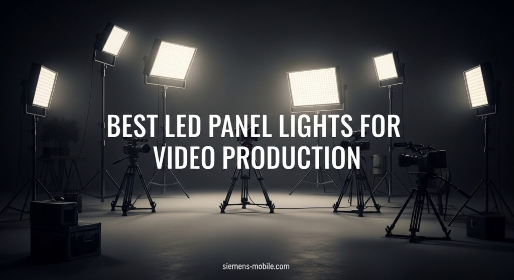 Best LED Panel Lights for Video Production