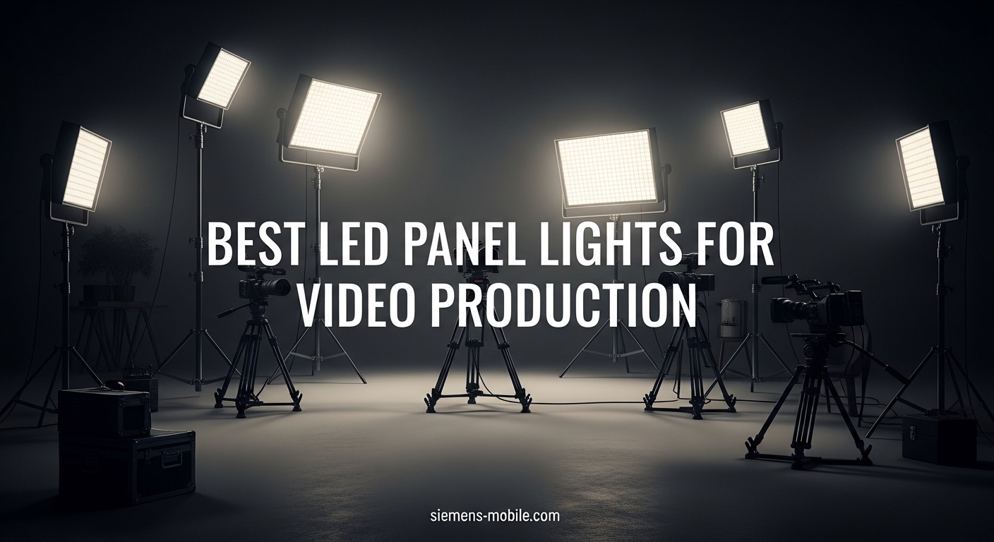 Best LED Panel Lights for Video Production