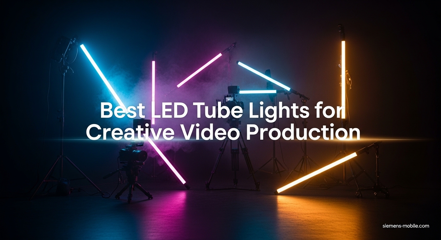 Best LED Tube Lights for Creative Video Production