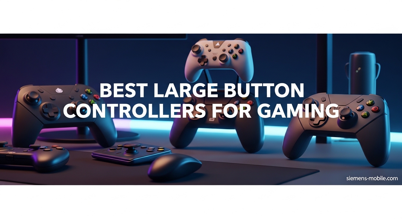 Best Large Button Controllers for Gaming