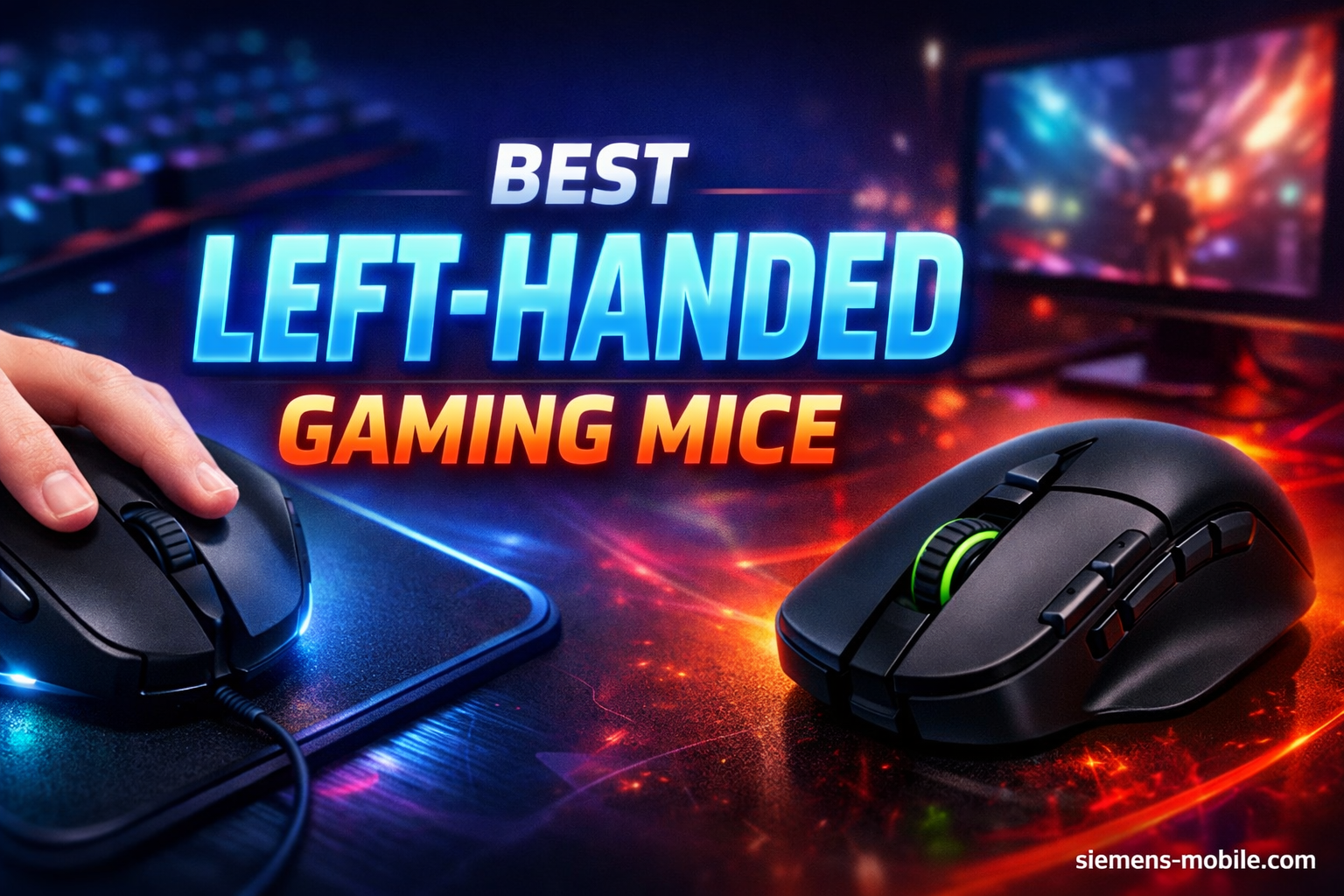 Best Left-Handed Gaming Mice