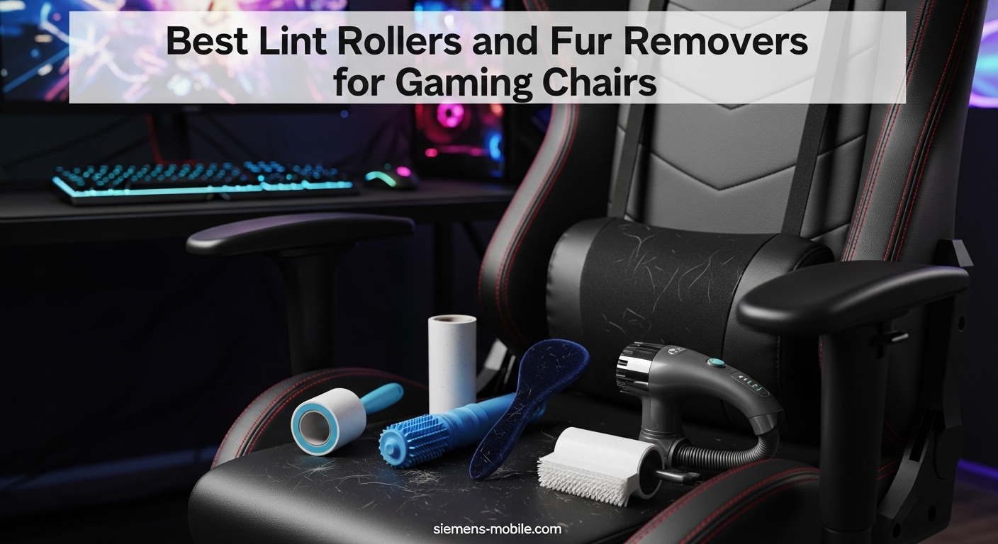 Best Lint Rollers and Fur Removers for Gaming Chairs