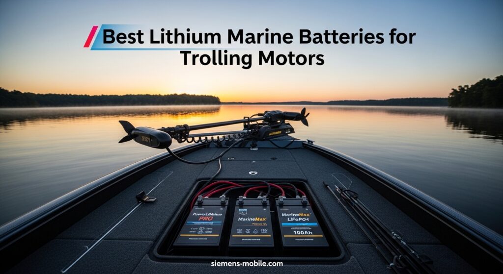 Best Lithium Marine Batteries for Trolling Motors