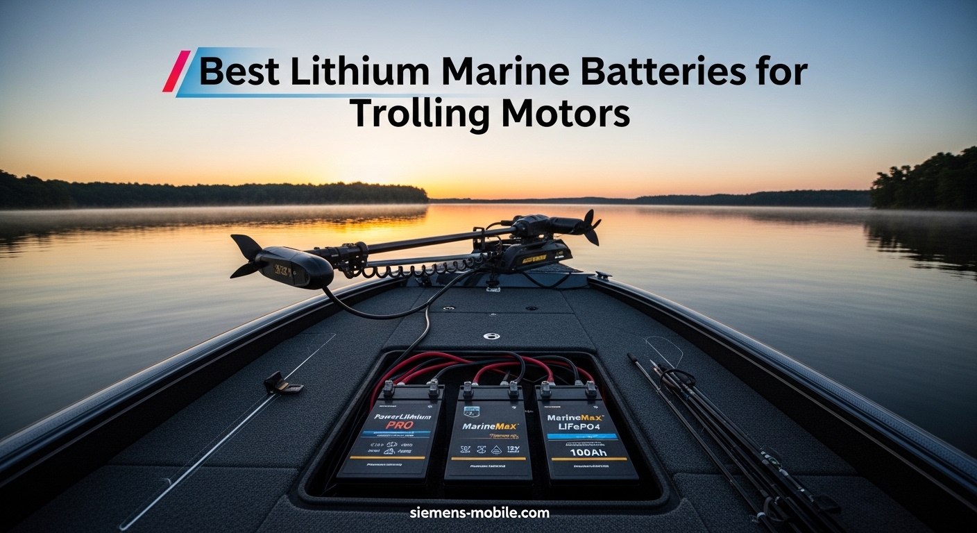 Best Lithium Marine Batteries for Trolling Motors