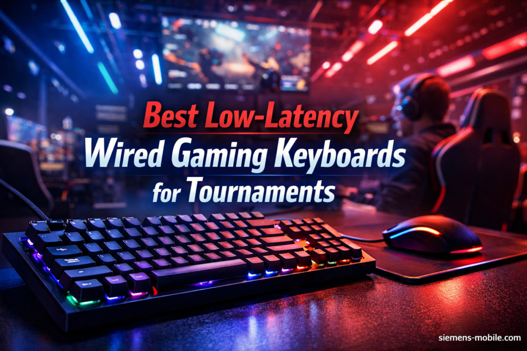 Best Low-Latency Wired Gaming Keyboards for Tournaments