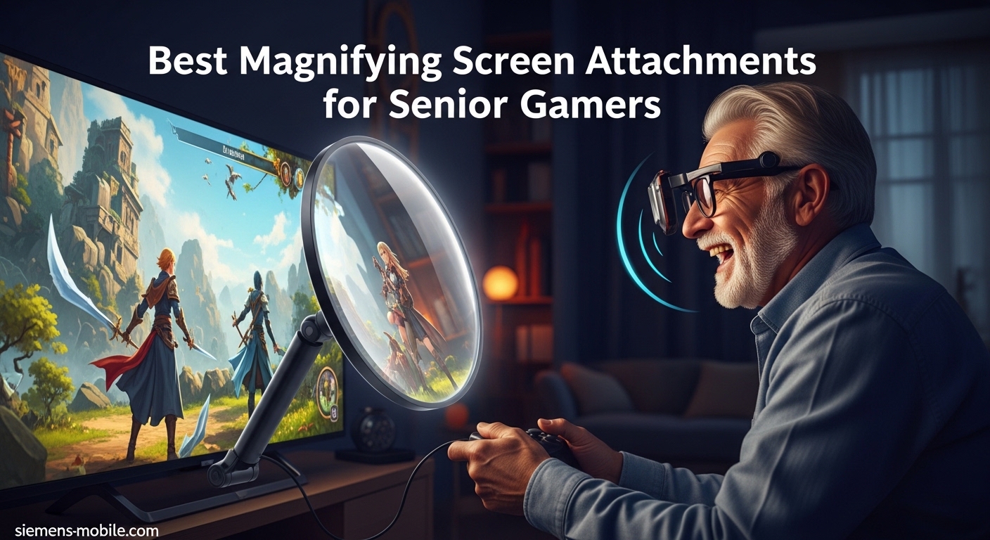 Best Magnifying Screen Attachments for Senior Gamers