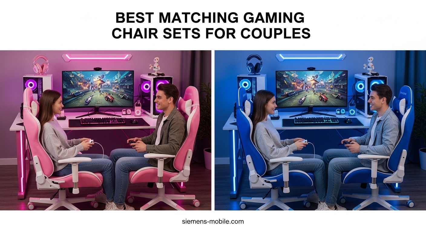 Best Matching Gaming Chair Sets for Couples