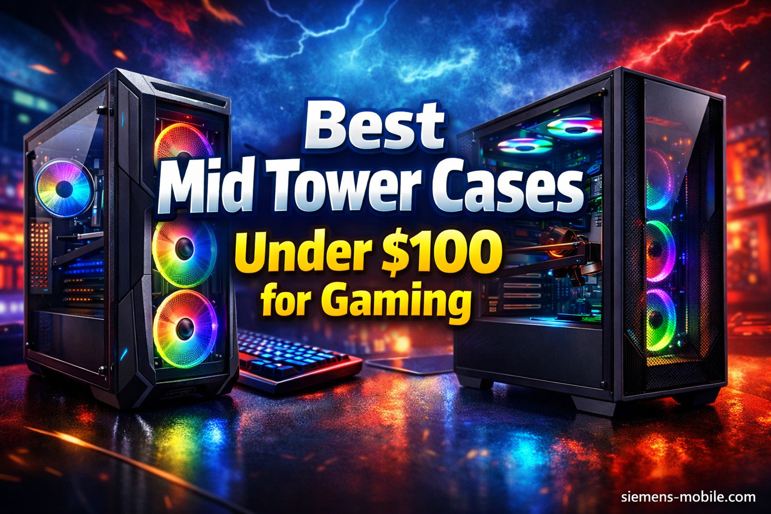 Best Mid Tower Cases Under $100 for Gaming