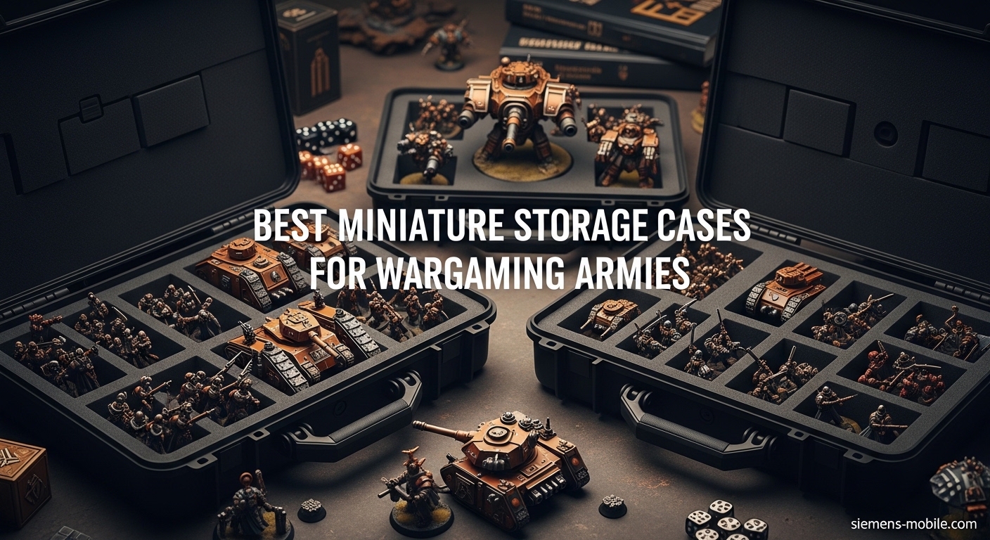 Best Miniature Storage Cases for Wargaming Armies