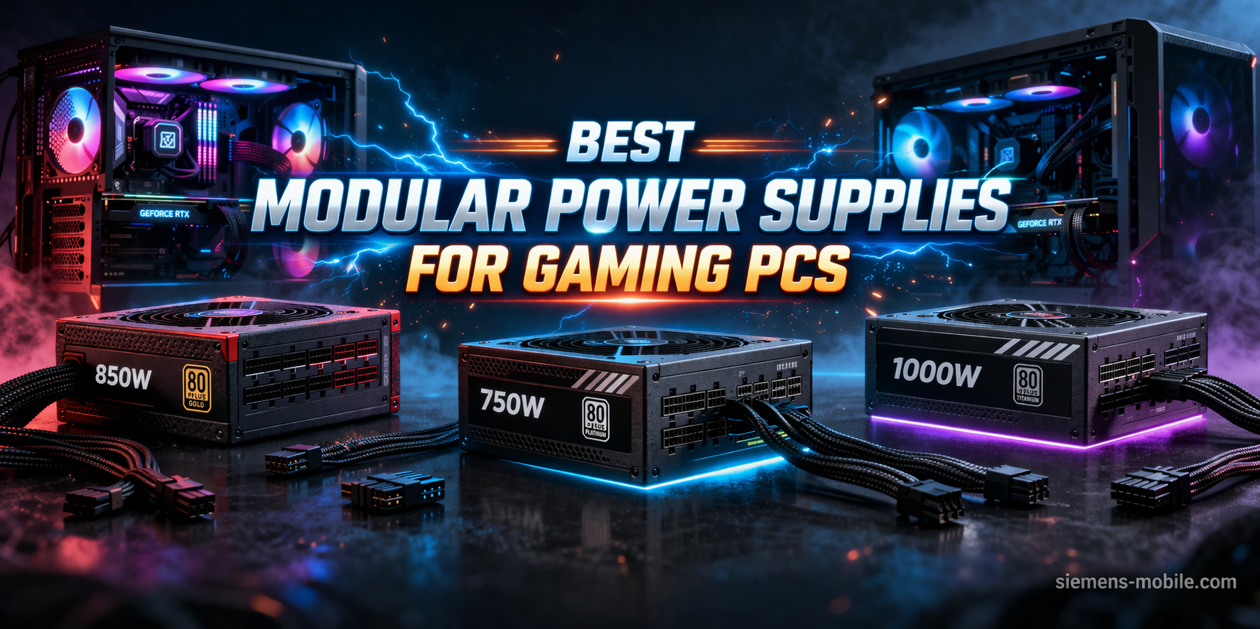 Best Modular Power Supplies for Gaming PCs