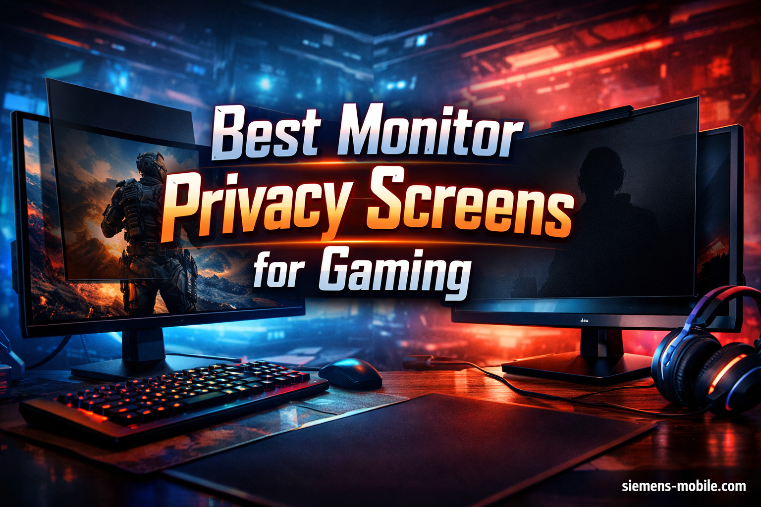 Best Monitor Privacy Screens for Gaming