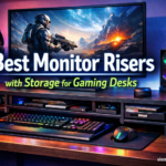 Best Monitor Risers with Storage for Gaming Desks