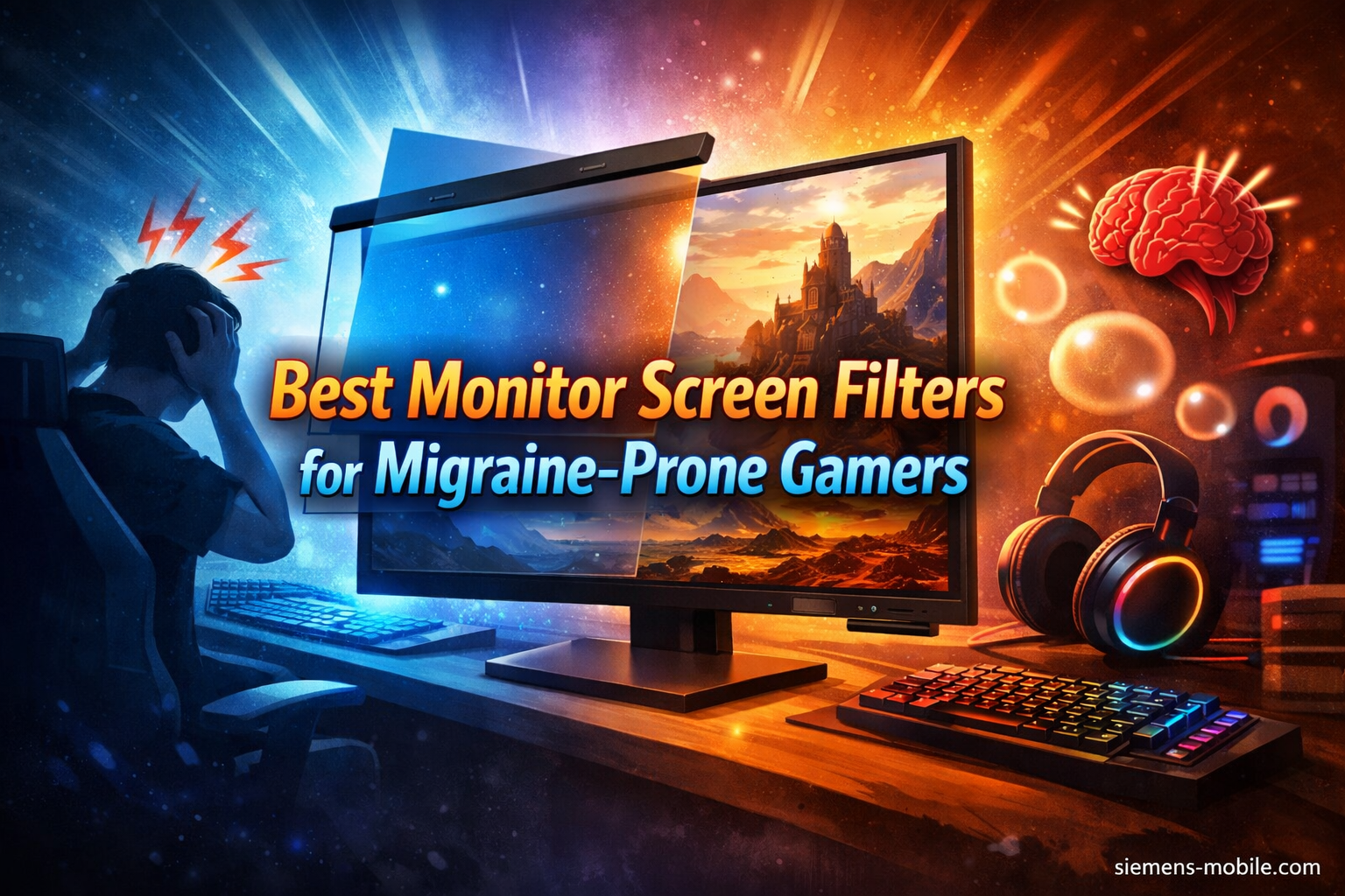 Best Monitor Screen Filters for Migraine-Prone Gamers