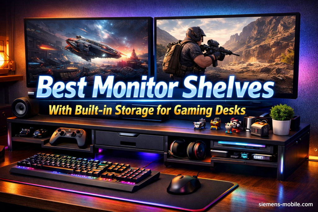 Best Monitor Shelves With Built-in Storage for Gaming Desks