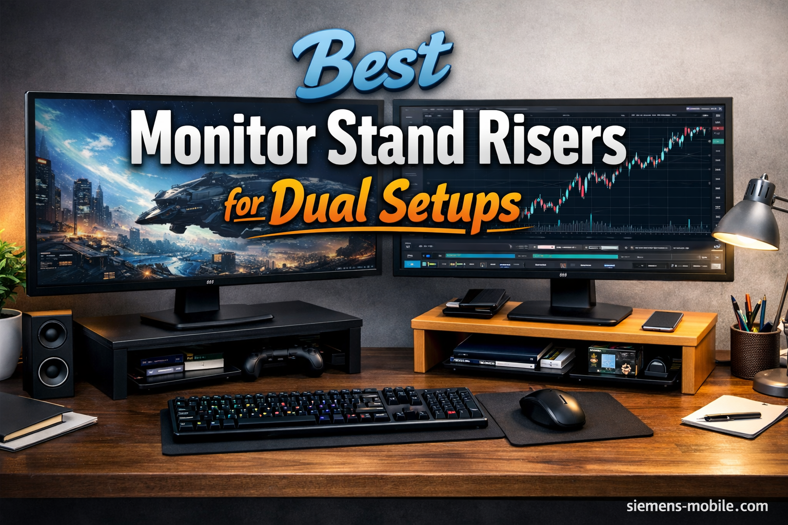 Best Monitor Stand Risers for Dual Setups