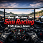 Best Monitors for Sim Racing Triple Screen Setups
