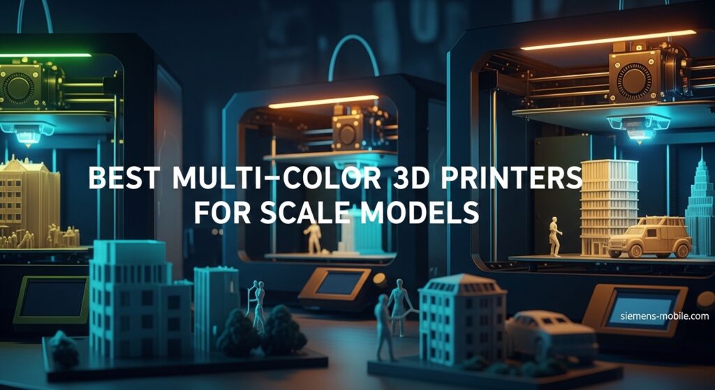 Best Multi-Color 3D Printers for Scale Models