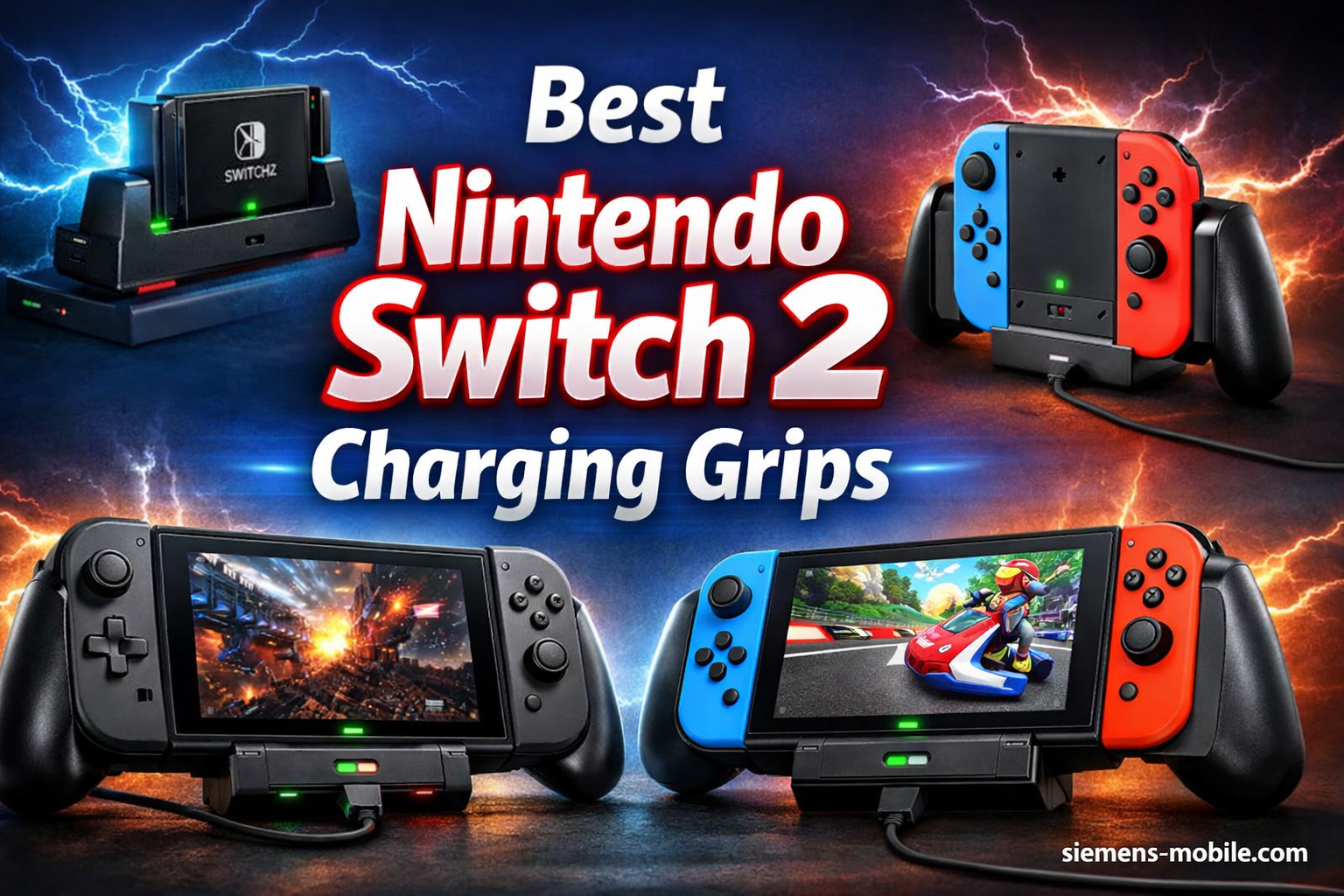 Best Nintendo Switch 2 Charging Grips