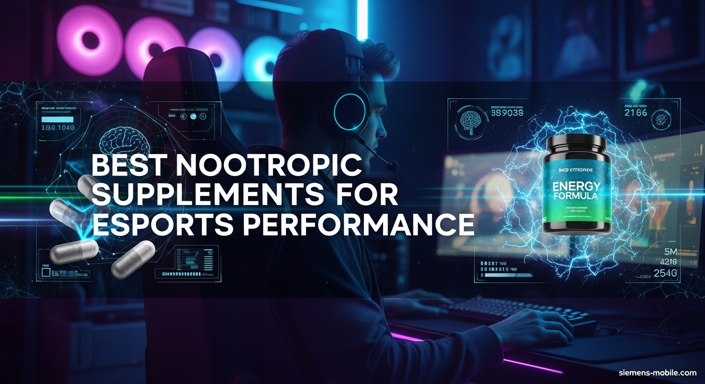 Best Nootropic Supplements for Esports Performance