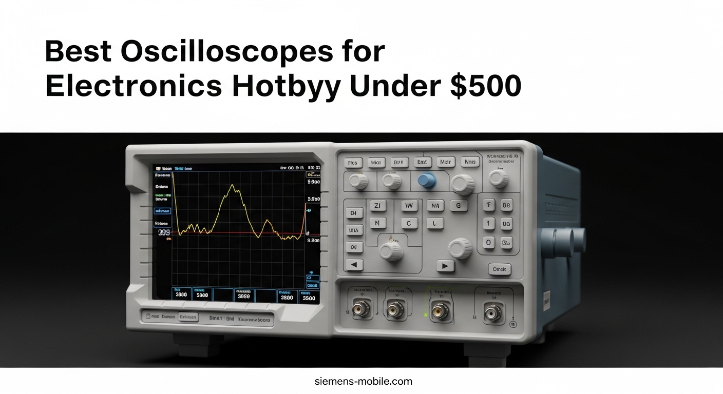 Best Oscilloscopes for Electronics Hobbyists Under $500