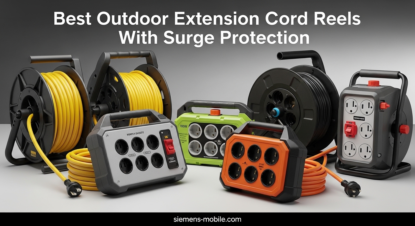 Best Outdoor Extension Cord Reels With Surge Protection