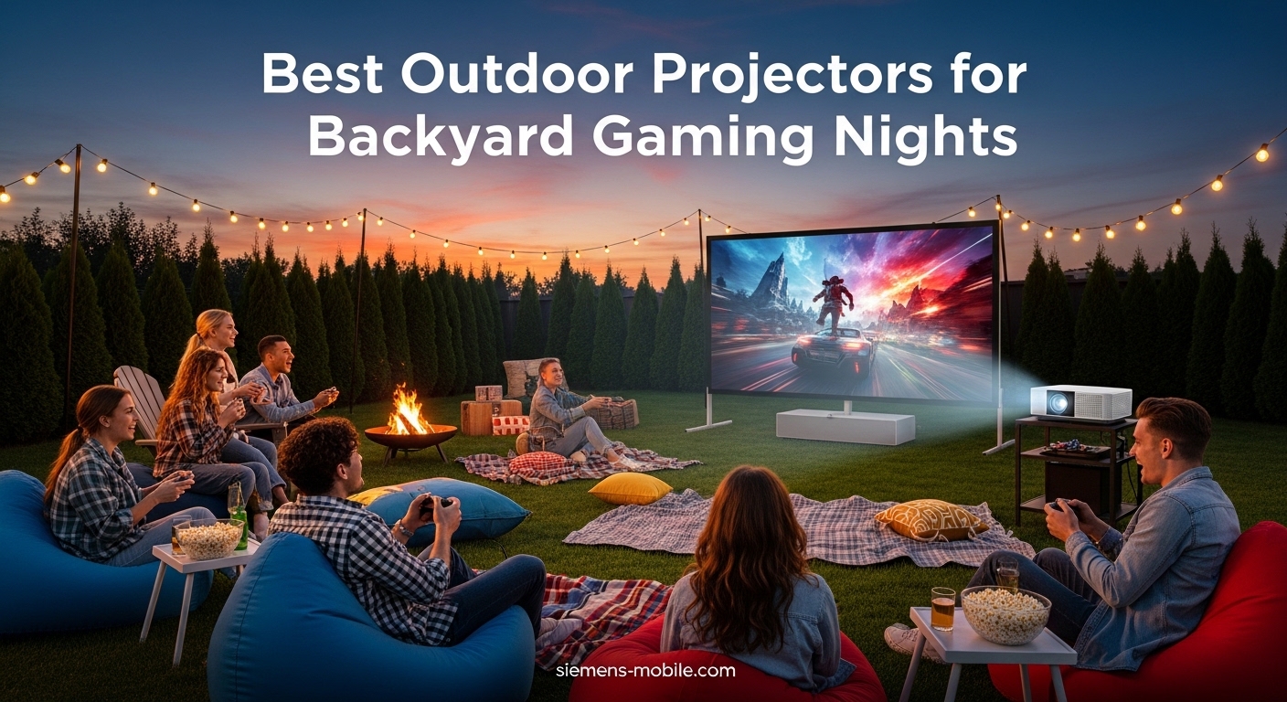 Best Outdoor Projectors for Backyard Gaming Nights