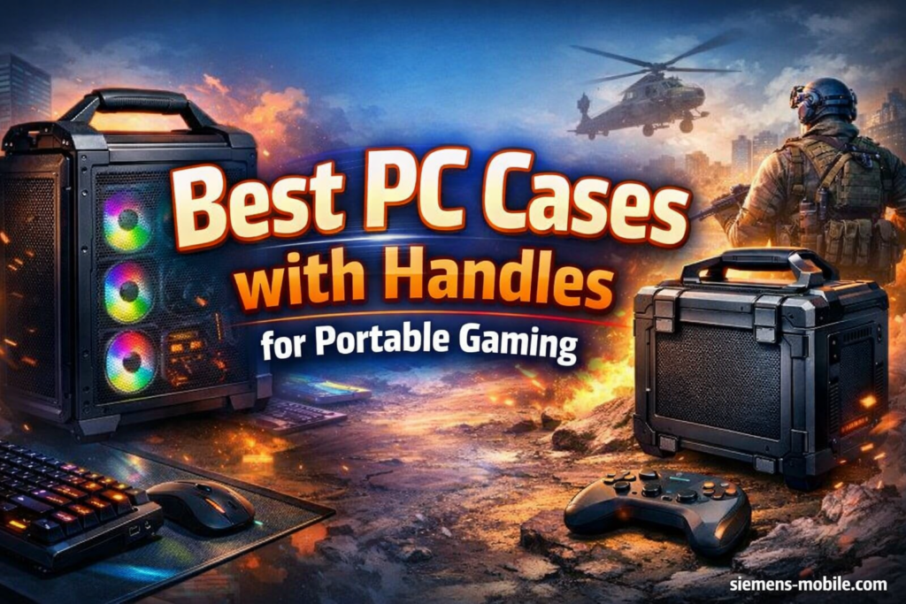 Best PC Cases with Handles for Portable Gaming