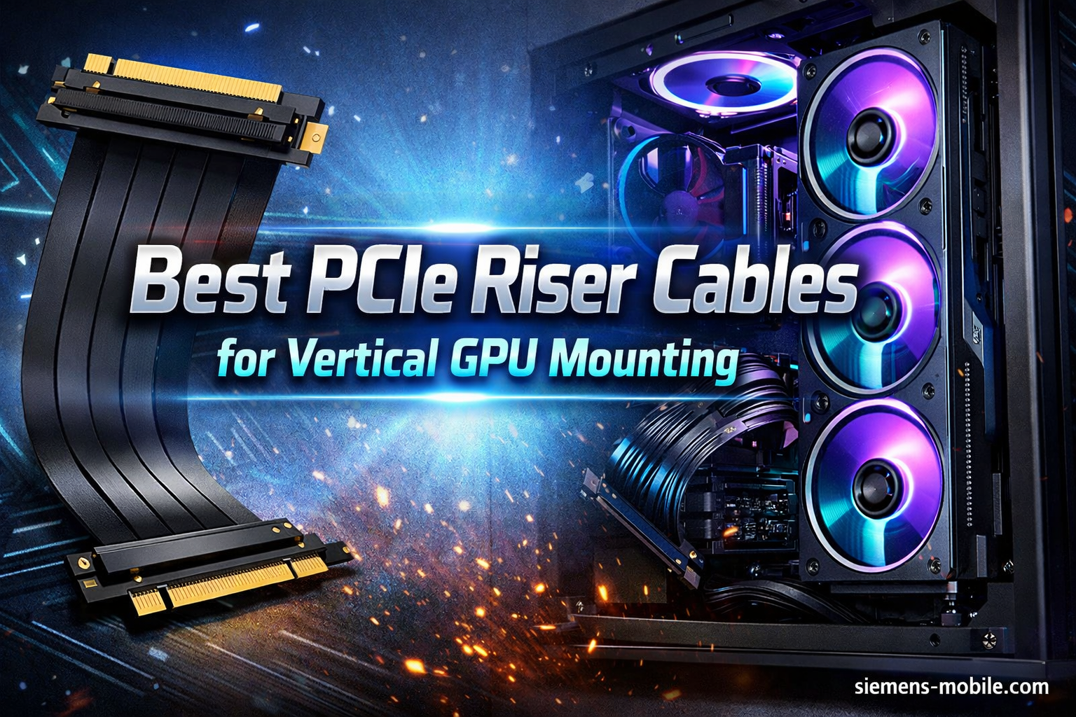 Best PCIe Riser Cables for Vertical GPU Mounting