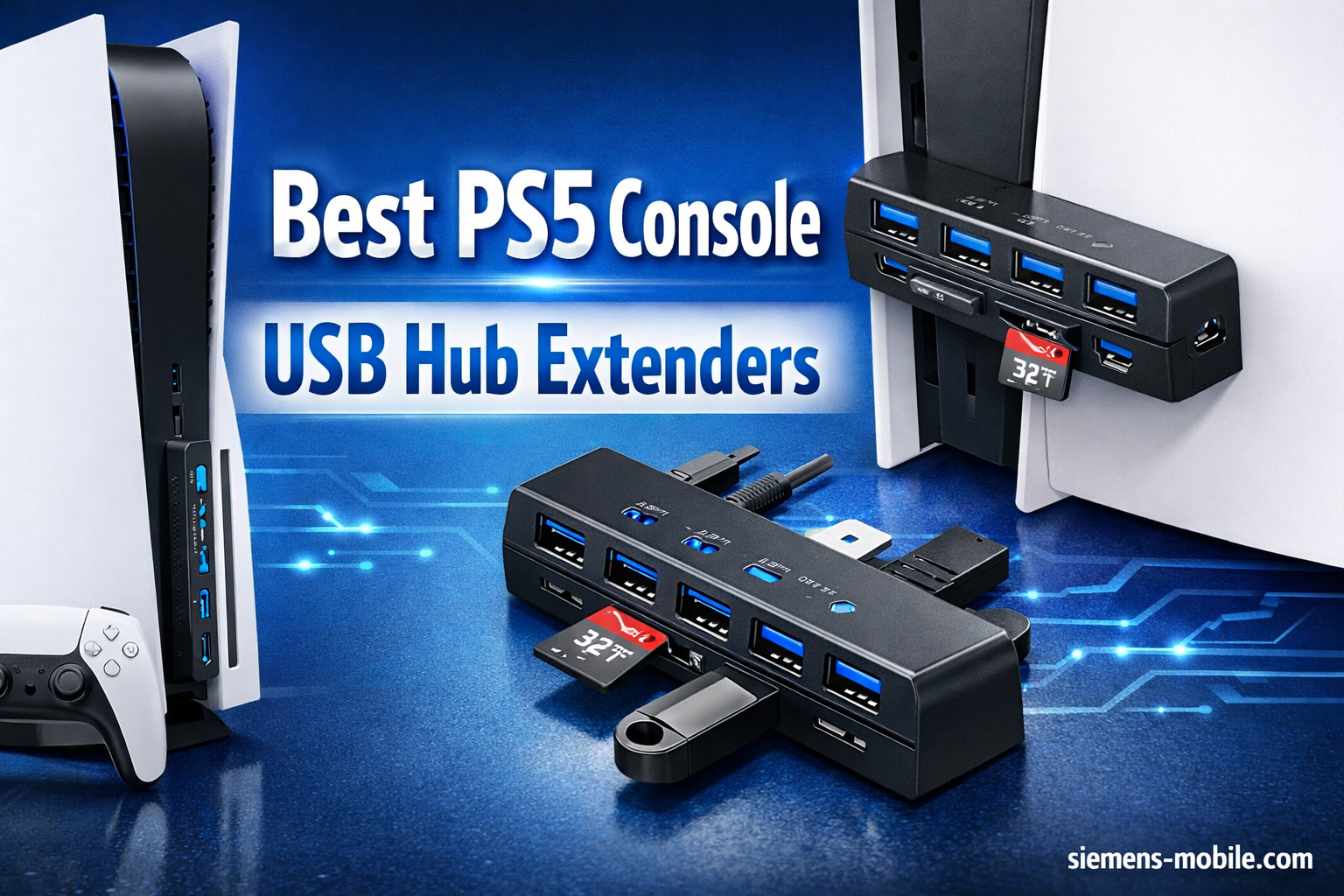 Best PS5 Console USB Hub Extenders