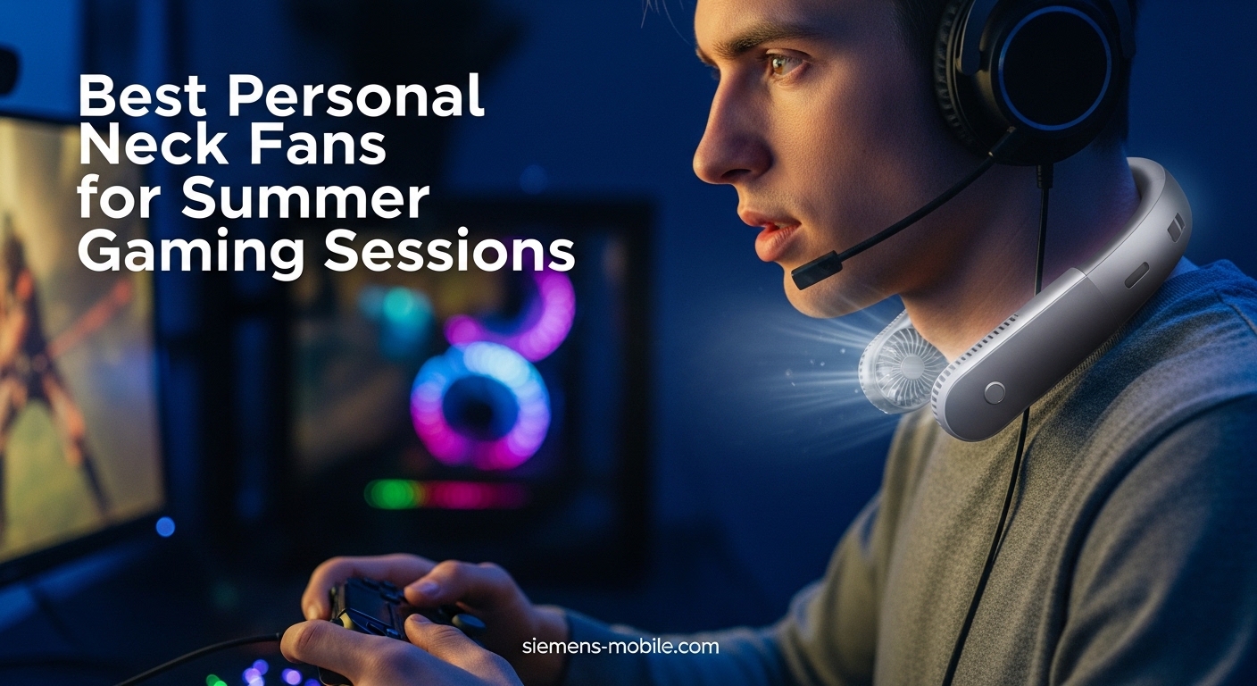 Best Personal Neck Fans for Summer Gaming Sessions
