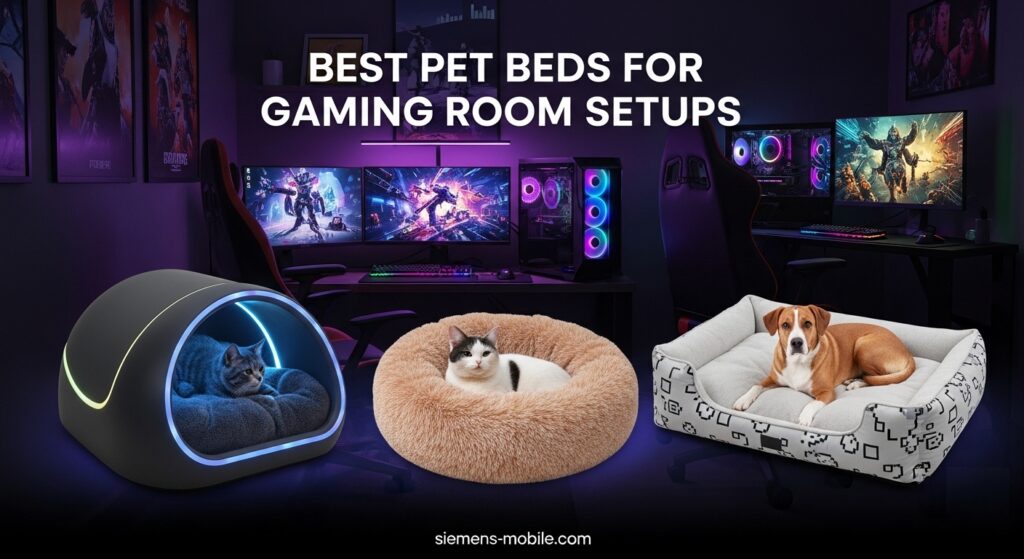 Best Pet Beds for Gaming Room Setups