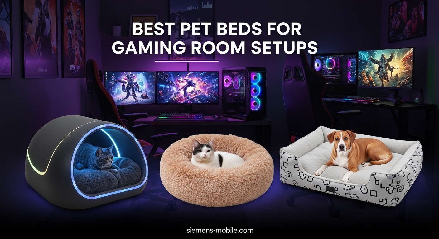 Best Pet Beds for Gaming Room Setups