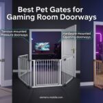 Best Pet Gates for Gaming Room Doorways
