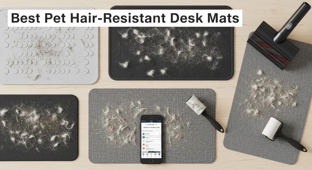 Best Pet Hair-Resistant Desk Mats