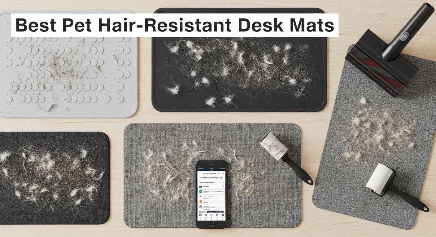 Best Pet Hair-Resistant Desk Mats