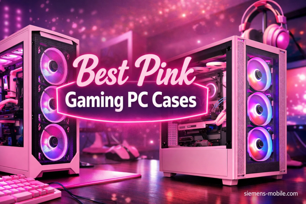 Best Pink Gaming PC Cases
