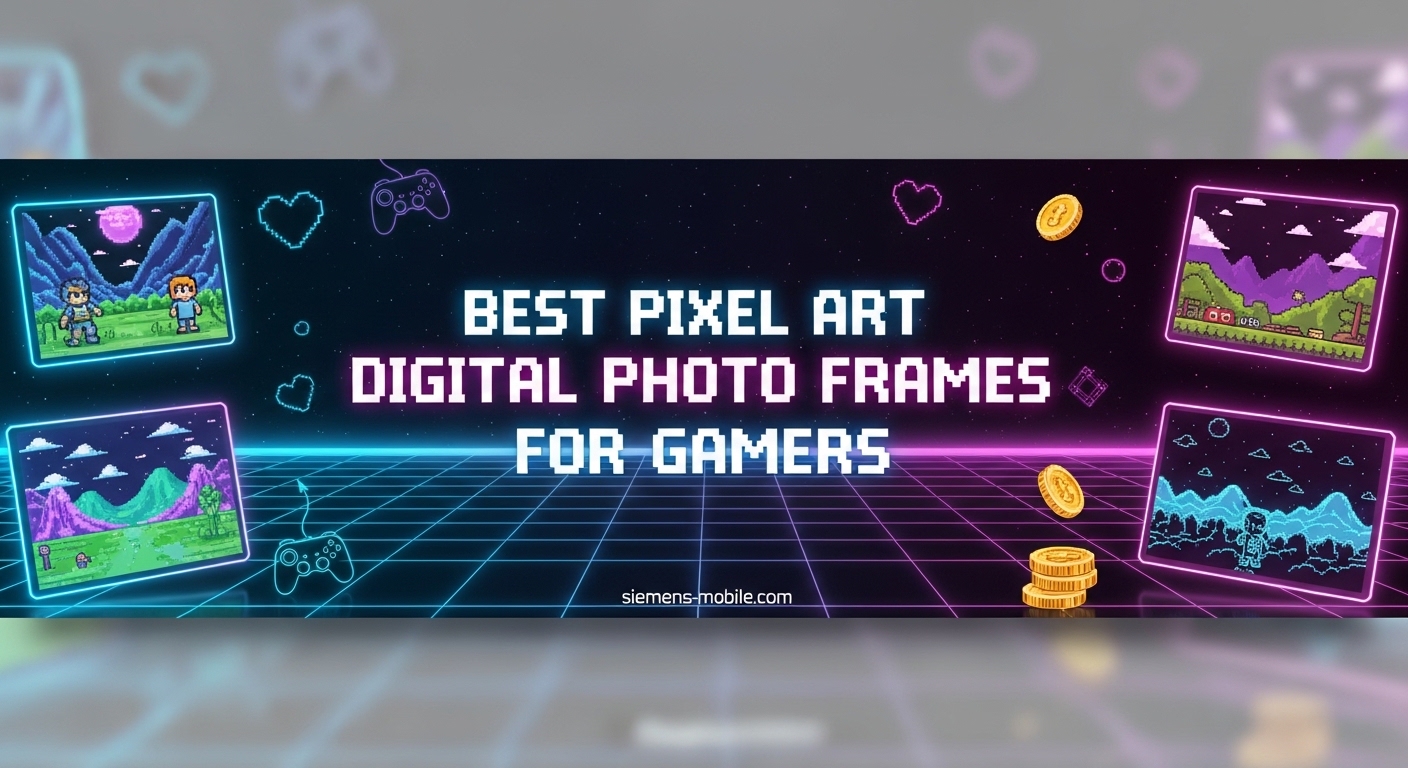 Best Pixel Art Digital Photo Frames for Gamers
