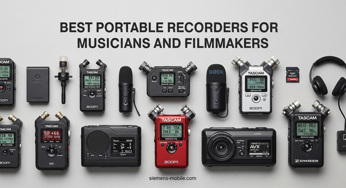 Best Portable Recorders for Musicians and Filmmakers