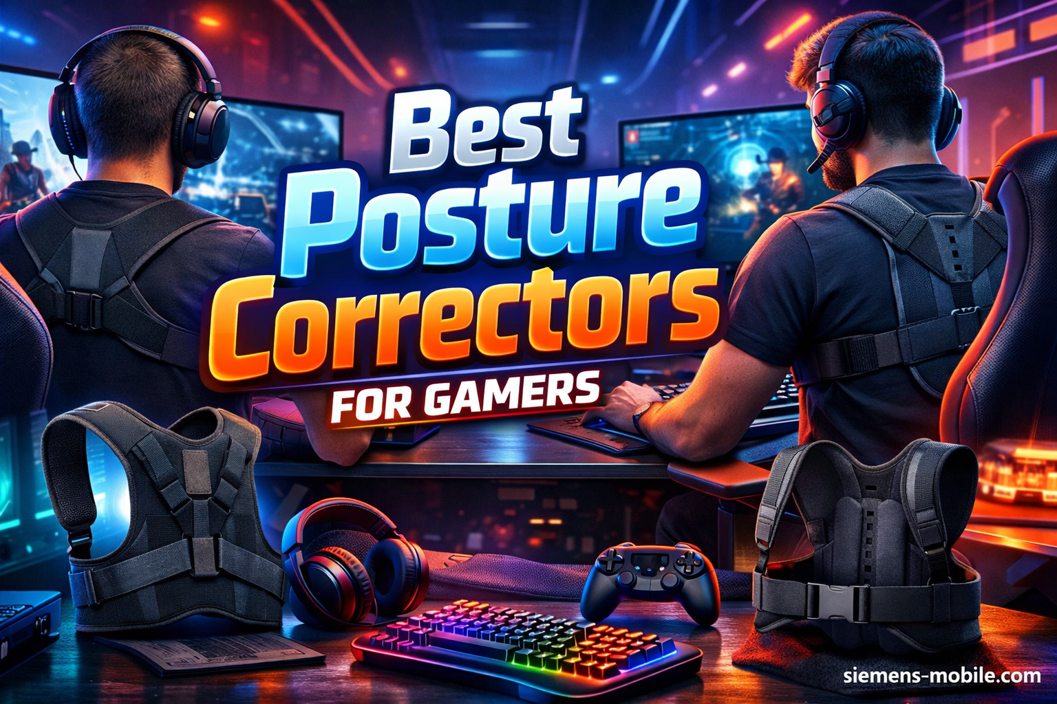 Best Posture Correctors for Gamers